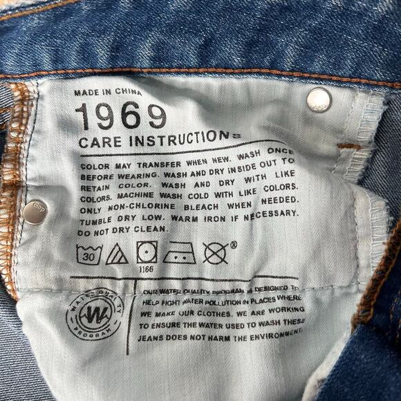 GAP Womens Always Skinny Distressed Jeans Size 30/10 Medium Wash Stretch - Picture 12 of 13